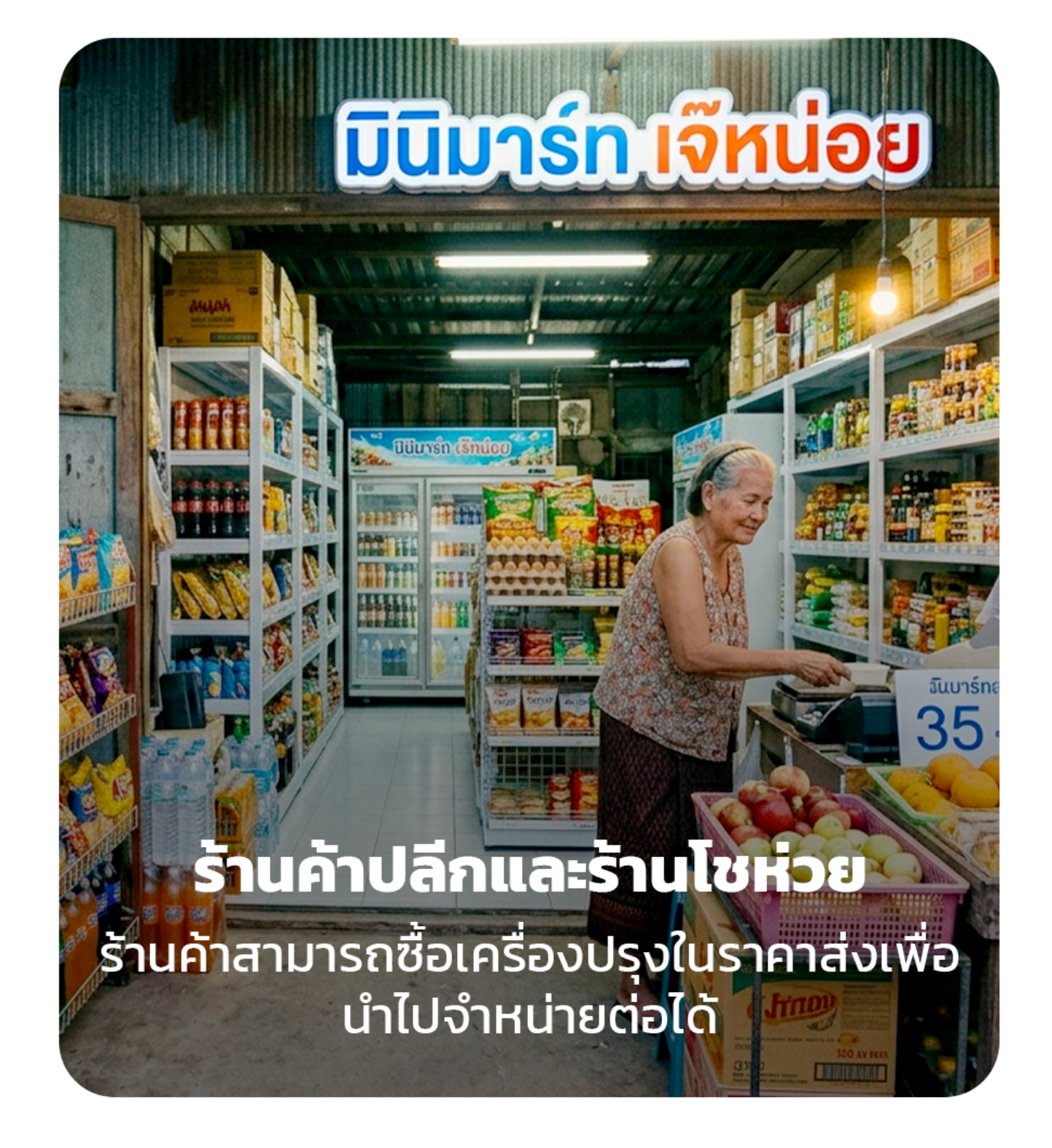 ร้านค้าปลีกและร้านโชห่วย